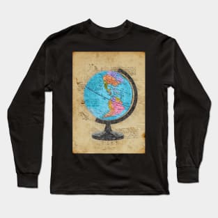 World globe Long Sleeve T-Shirt